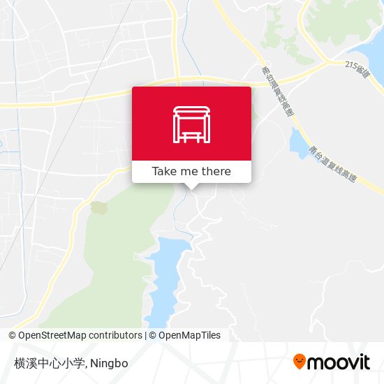 横溪中心小学 map