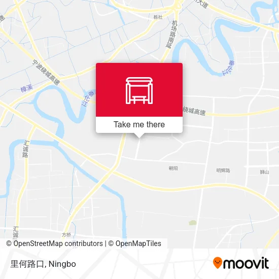 里何路口 map