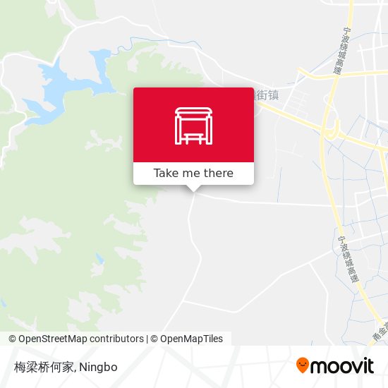 梅梁桥何家 map