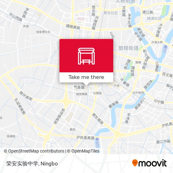 荣安实验中学 map