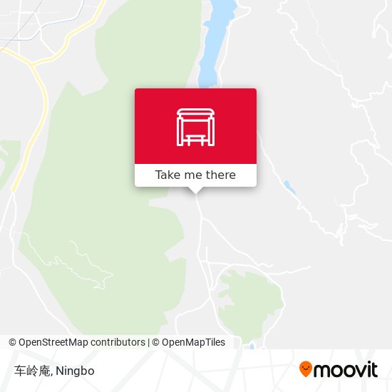 车岭庵 map