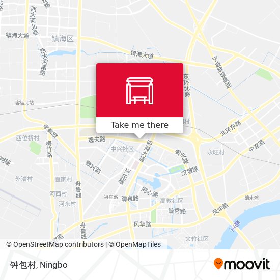 钟包村 map