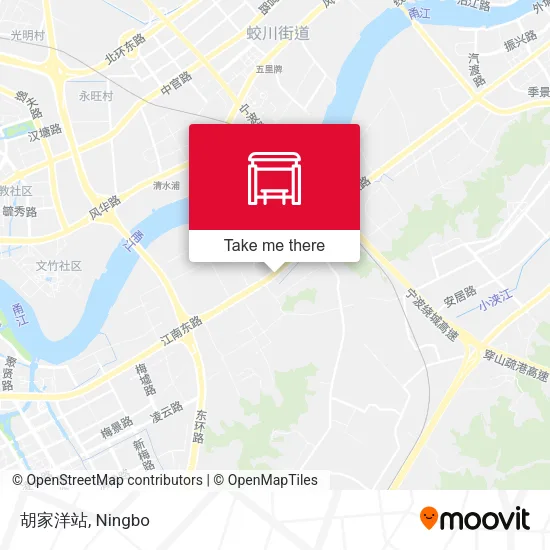 胡家洋站 map
