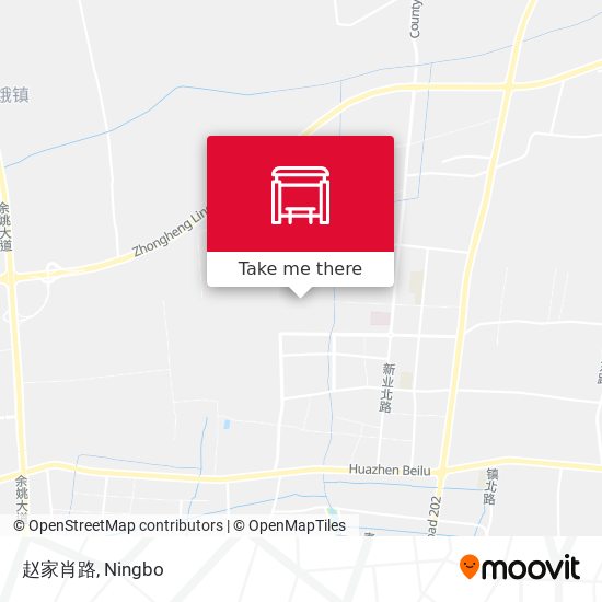 赵家肖路 map