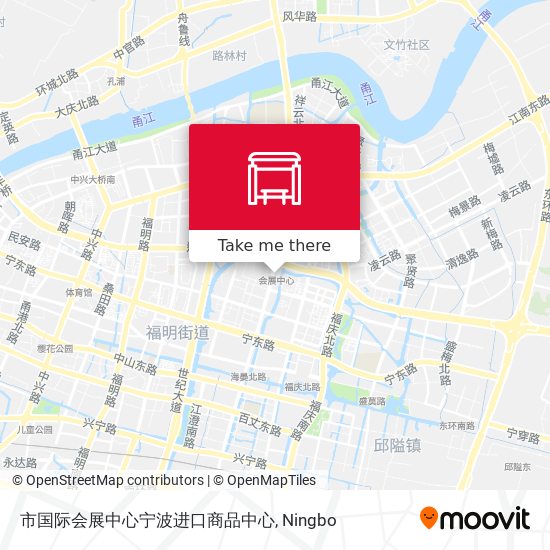 市国际会展中心宁波进口商品中心 map