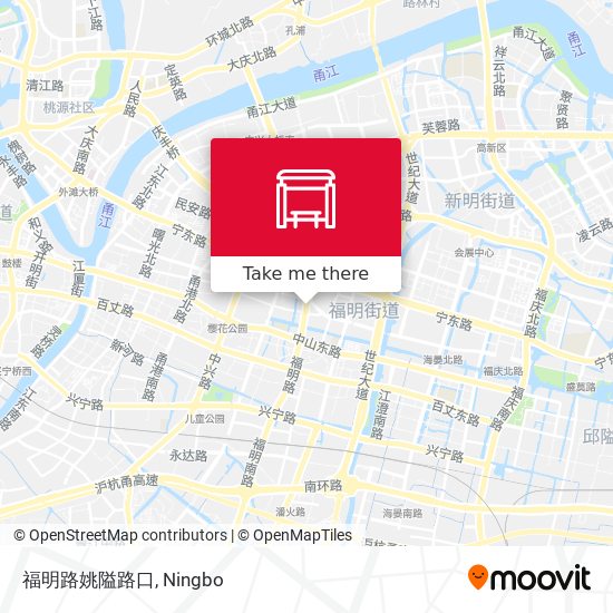 福明路姚隘路口 map
