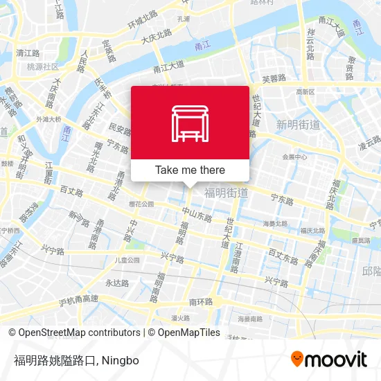福明路姚隘路口 map