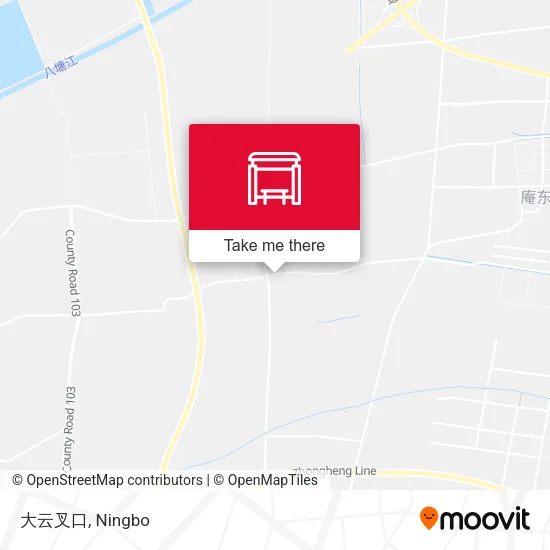 大云叉口 map