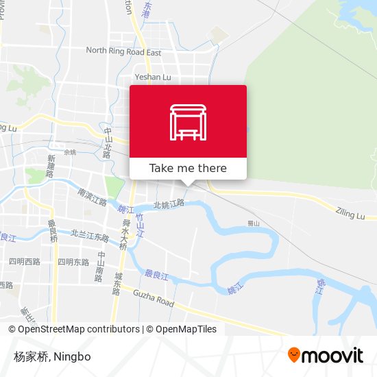 杨家桥 map