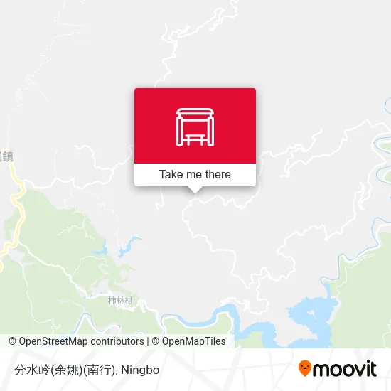 分水岭(余姚)(南行) map