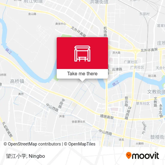 望江小学 map