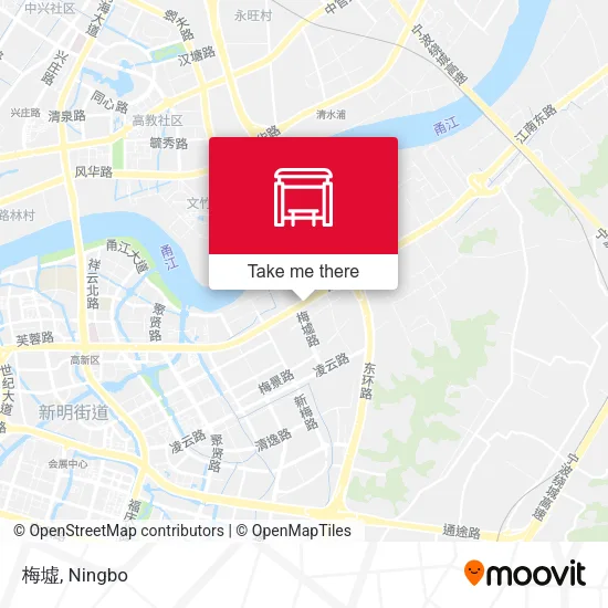梅墟 map