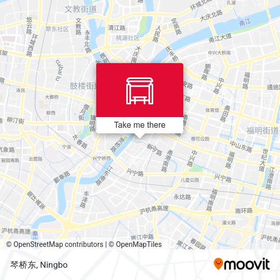 琴桥东 map