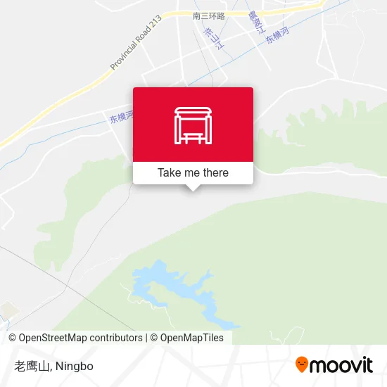 老鹰山 map