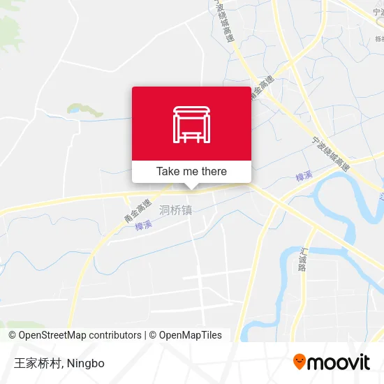 王家桥村 map