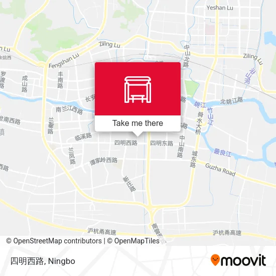 四明西路 map
