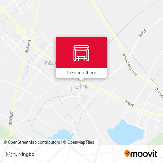 淞浦 map