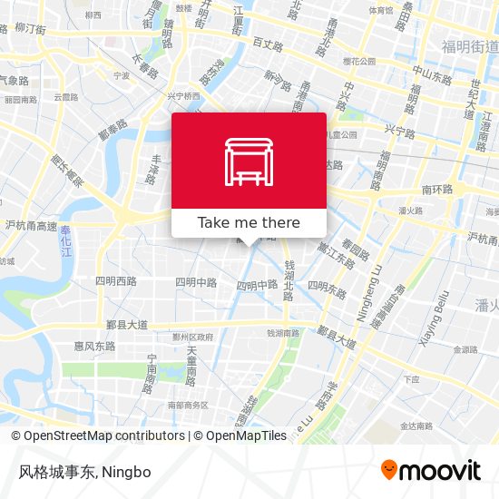 风格城事东 map