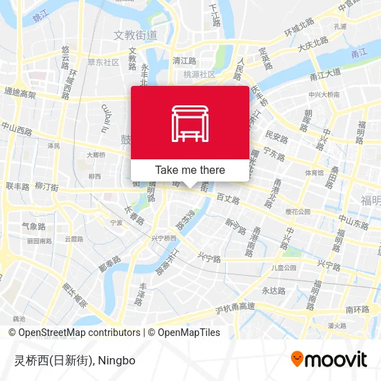 灵桥西(日新街) map