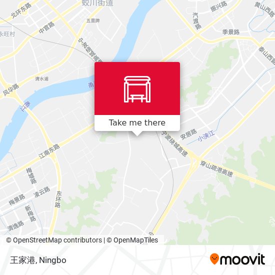 王家港 map