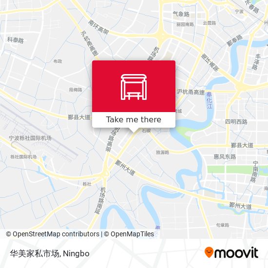 华美家私市场 map