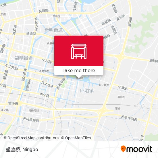 盛垫桥 map