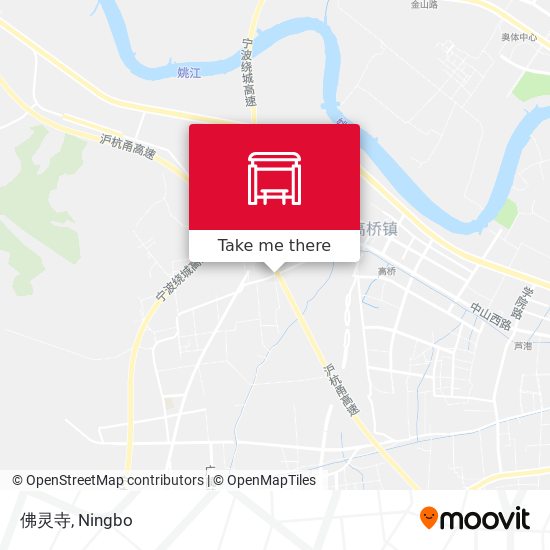 佛灵寺 map