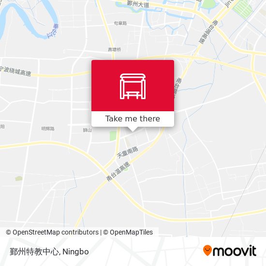 鄞州特教中心 map