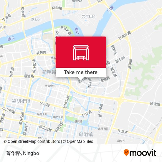 菁华路 map