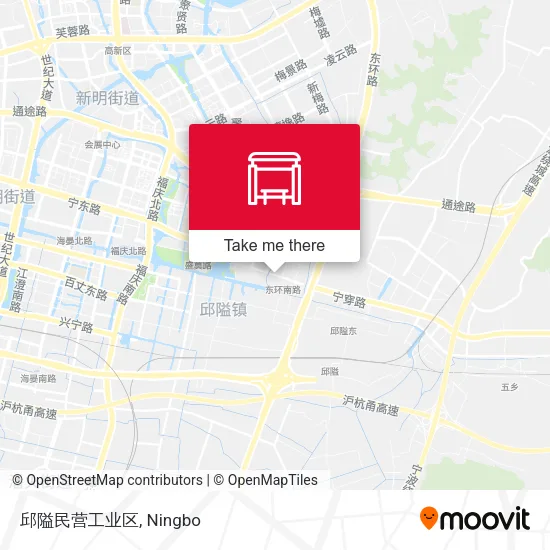 邱隘民营工业区 map