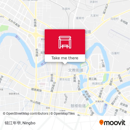 锦江年华 map