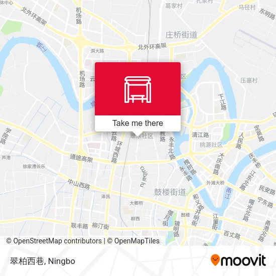 翠柏西巷 map