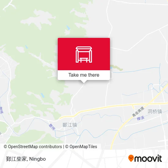 鄞江柴家 map