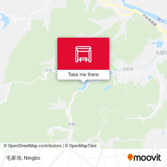 毛家埠 map