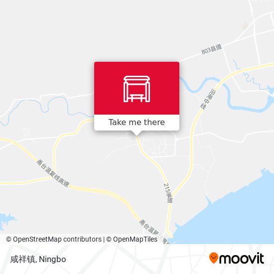咸祥镇 map