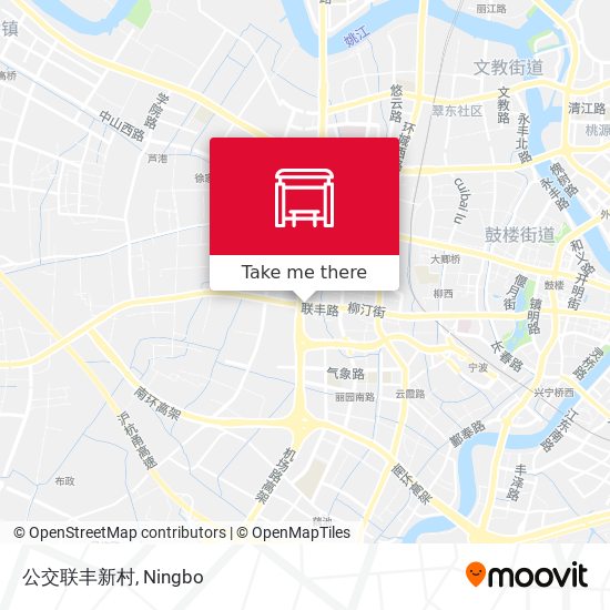 公交联丰新村 map