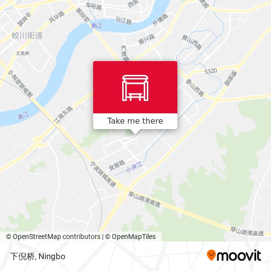 下倪桥 map