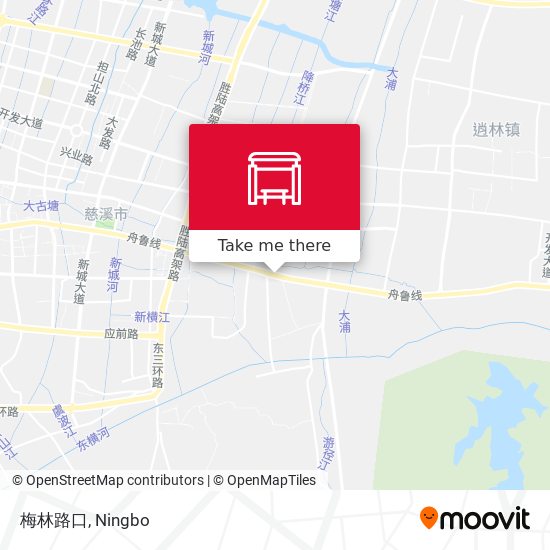 梅林路口 map