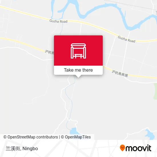 兰溪街 map