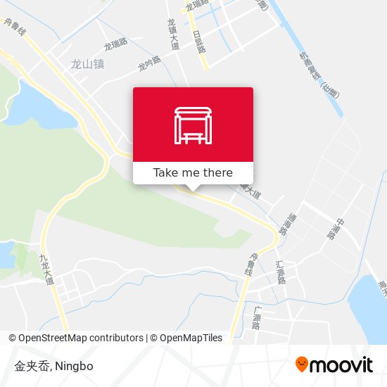 金夹岙 map