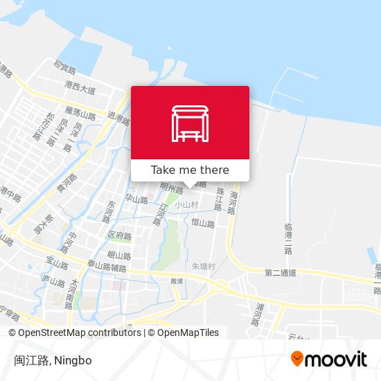 闽江路 map
