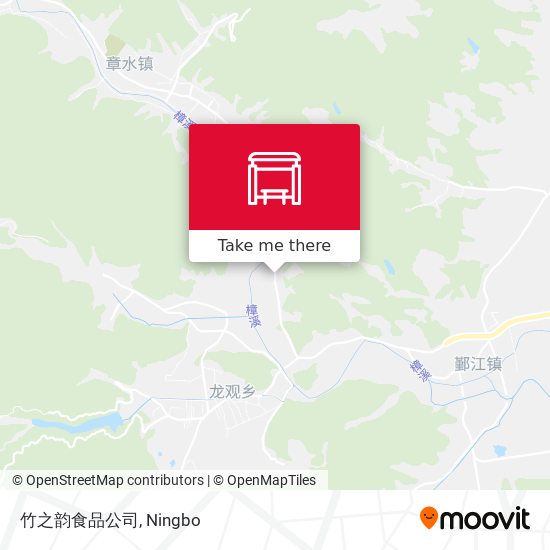 竹之韵食品公司 map