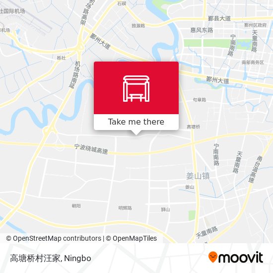 高塘桥村汪家 map