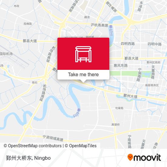 鄞州大桥东 map