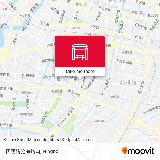 四明路沧海路口 map