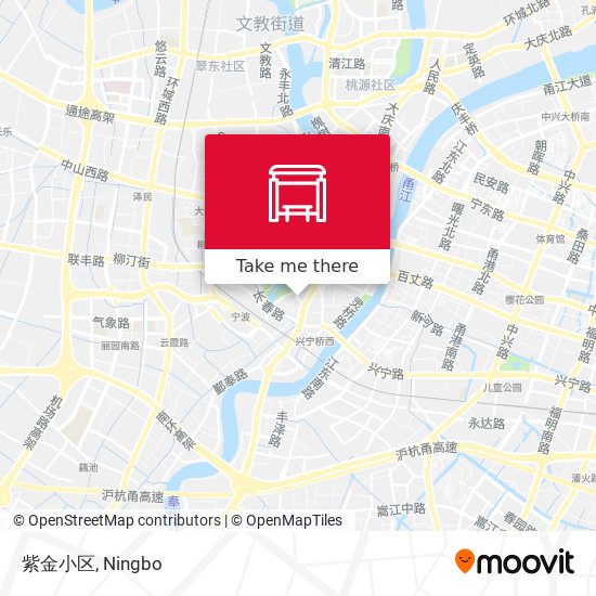 紫金小区 map