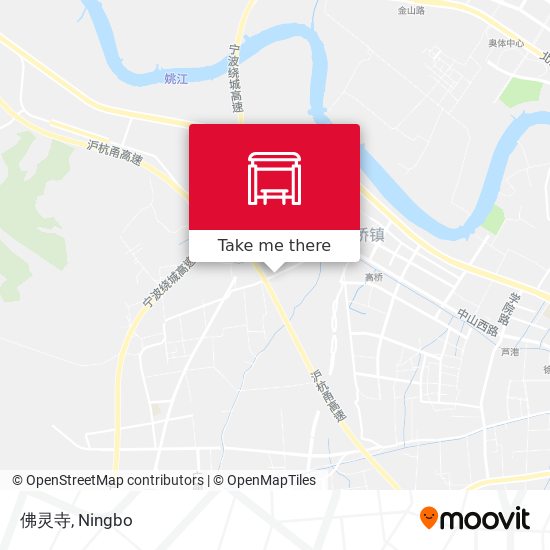 佛灵寺 map