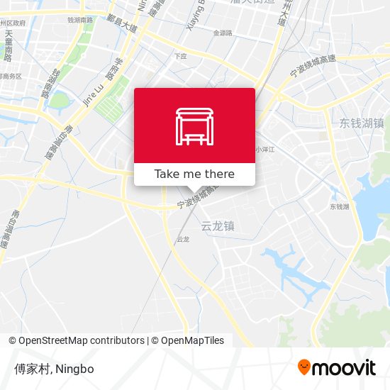 傅家村 map
