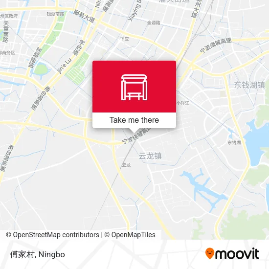 傅家村 map