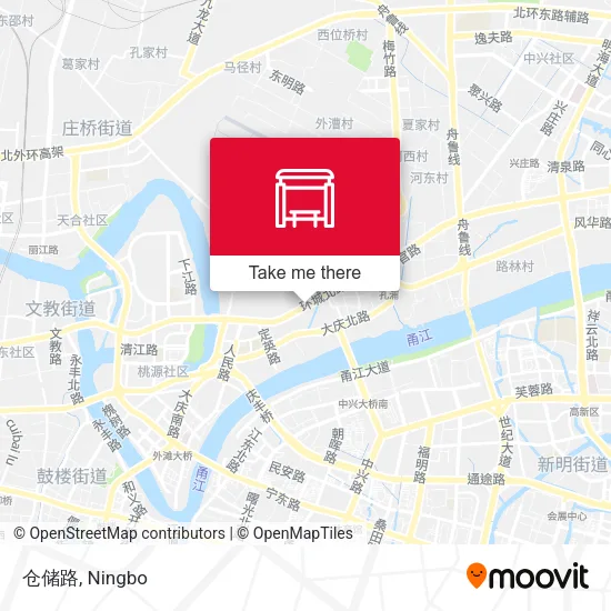 仓储路 map